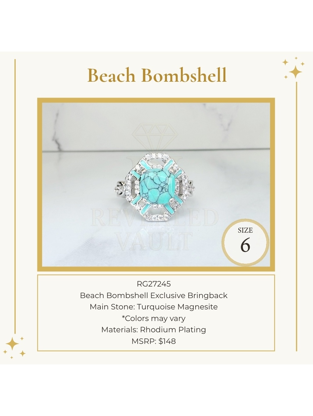Beach Bombshell - Size 6 - OG